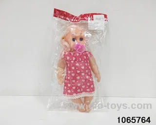 12 inch doll set with music in opp bag