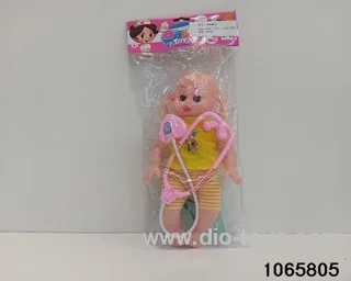 16 inch doll set with music in BAG
