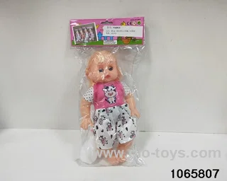 16 inch doll set with music in BAG