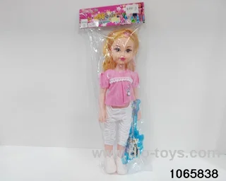18 inch doll set with music in BAG