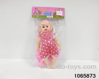 12 inch doll set with music in window box