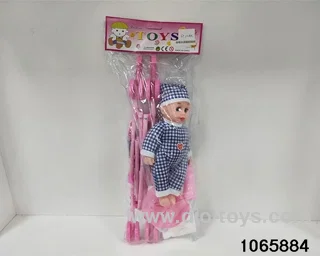 12 inch doll set in poly bag header