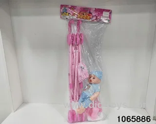 14 inch doll set in poly bag header