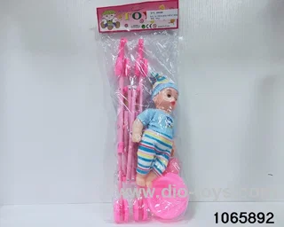 12 inch doll set with music in BAG