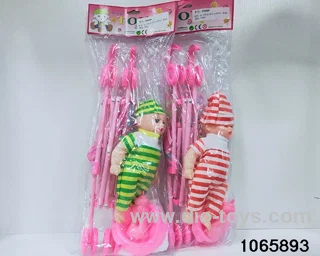 12 inch doll set with music in BAG