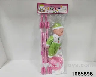 12 inch doll set in poly bag header
