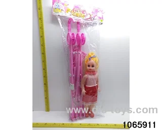18 inch doll set with music in BAG