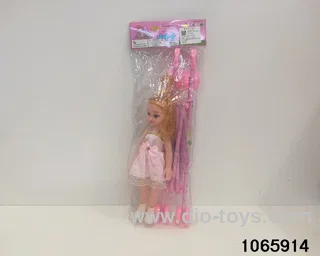 14 inch doll set with music in BAG