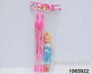 18 inch doll set with music in BAG