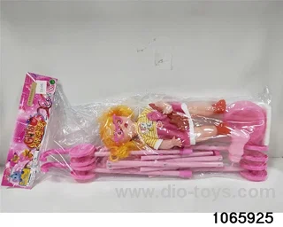 16 inch doll set with music in BAG