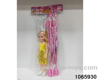 18 inch doll set with music in BAG