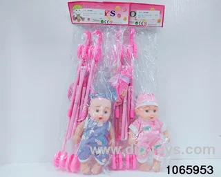 10 inch doll set with music in BAG