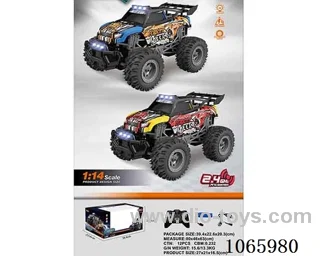 1:14 2.4G rc car with light