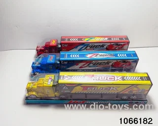 tractor-trailer in PVC cover