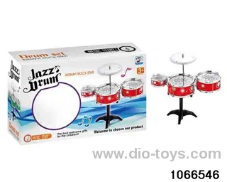 Electroplated Jazz Drums in color box