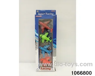 pull back airplane in window box