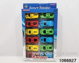 Pull back Sports Car in window box