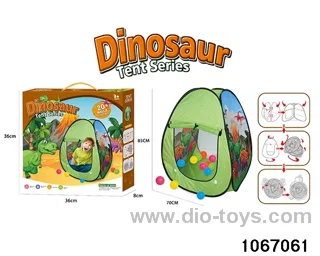 tents set in color box