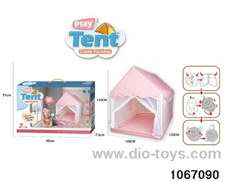 tents set in color box