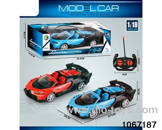 1: 18 RC car in window box