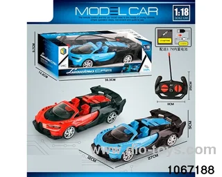 1: 18 RC car in window box