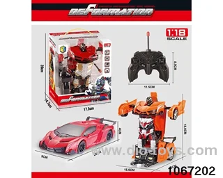 1: 18 deformation RC car in window box