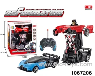 1: 18 deformation RC car in window box