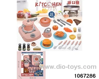 Kitchen set in color box