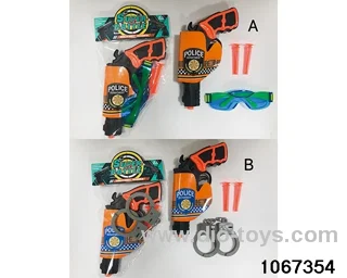police equipment in PP bag with header