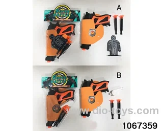police equipment in PP bag with header