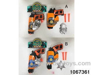 police equipment in PP bag with header