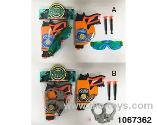 police equipment in PP bag with header