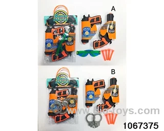 police equipment in Hand bag