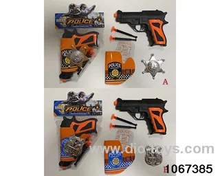 police equipment in PP bag with header