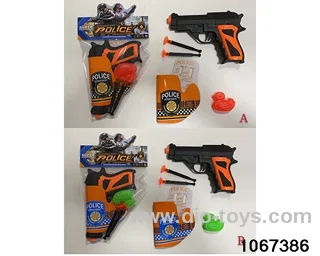 police equipment in PP bag with header