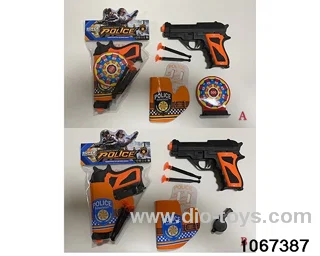 police equipment in PP bag with header