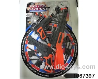 police equipment in Blister card