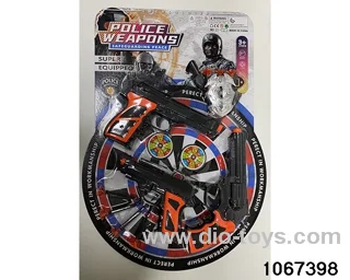 police equipment in Blister card