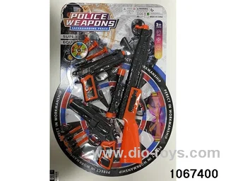police equipment in Blister card