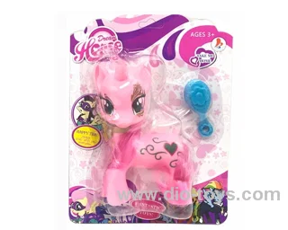 Enamel pony suit in display box
