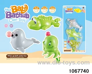 Pull line water toy in Blister card