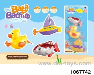 Pull line water toy in Blister card