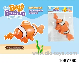 Pull line water toy in poly bag header
