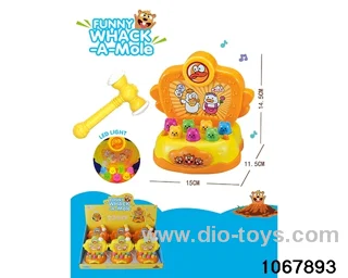 Lights and Music Fun Whack a Mole in display box