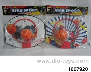basketball hoop in PP bag with header