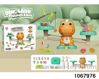 dinosaur fishing&libra toys