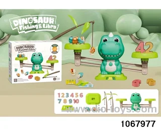 dinosaur fishing&libra toys