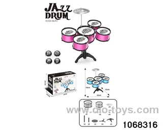 Non-plated 5-drum set (no light, no chair) in color box