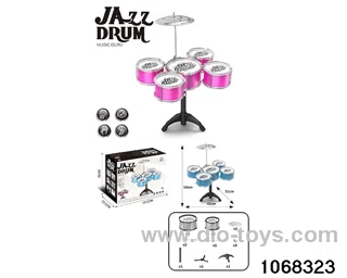 Electroplated 5-drum set (no light, no chair) in color box