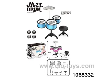 Non-plated 3-Drum Set (no light with chair) in color box